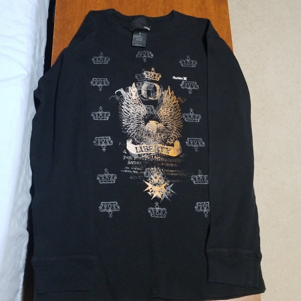 Mens Hurley Long Sleeve Shirt